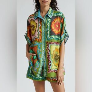 Alemais floral short and top set S